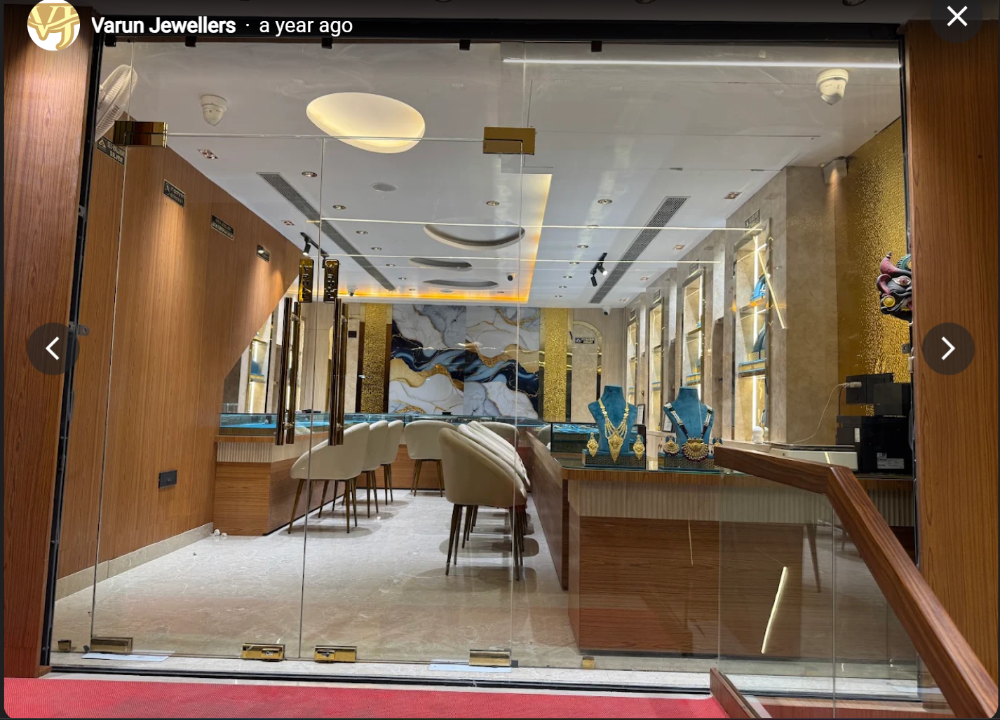 Varun Jewellers main showroom